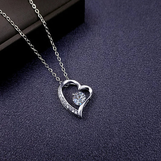 "To My Soulmate" Heart Necklace